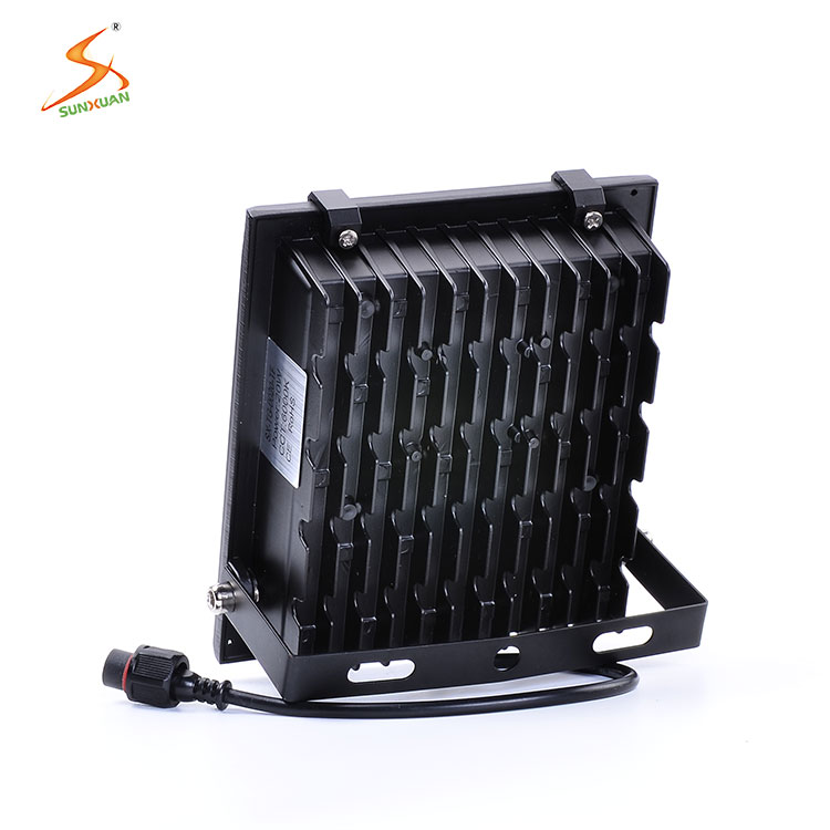 Meanwell Driver outdoor ip666 led floodlight with solar panel high quality brightest solar landscape lights
