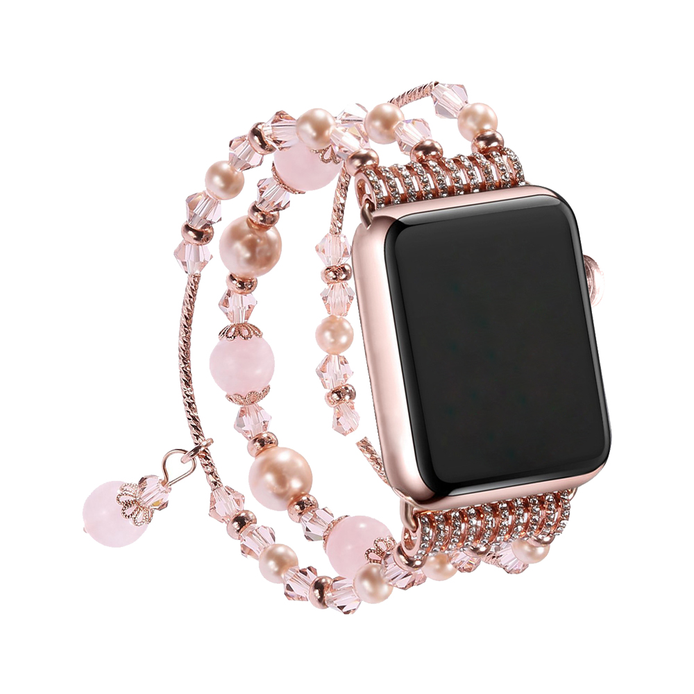 Женские Ювелирные изделия ручной работы, сменный ремешок для Apple Watch Series 1 2 3