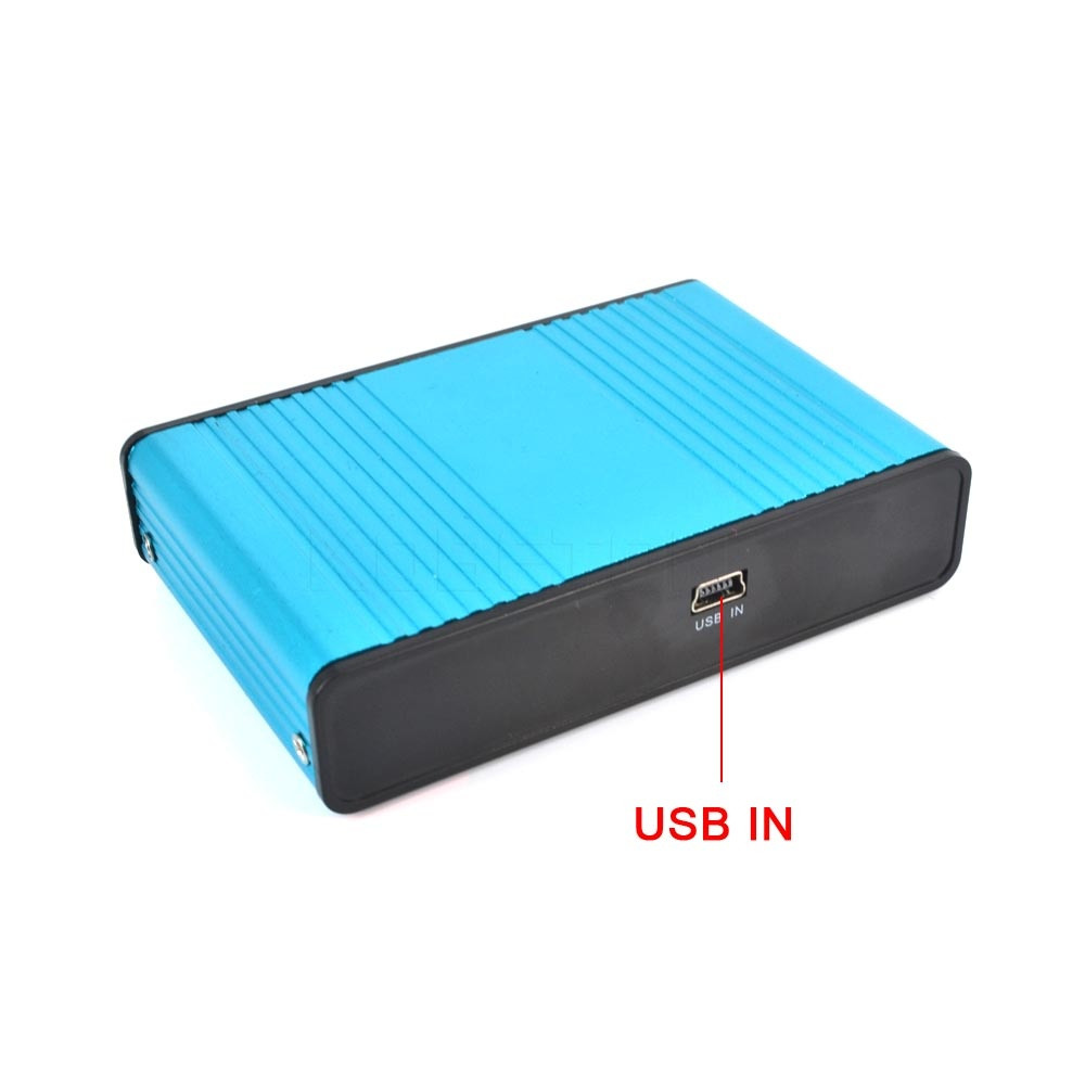 Синий 6 канала внешняя звуковая карта 5,1 Surround Sound USB 2,0 Внешний Оптический Аудио Звуковая карта адаптер для портативных ПК