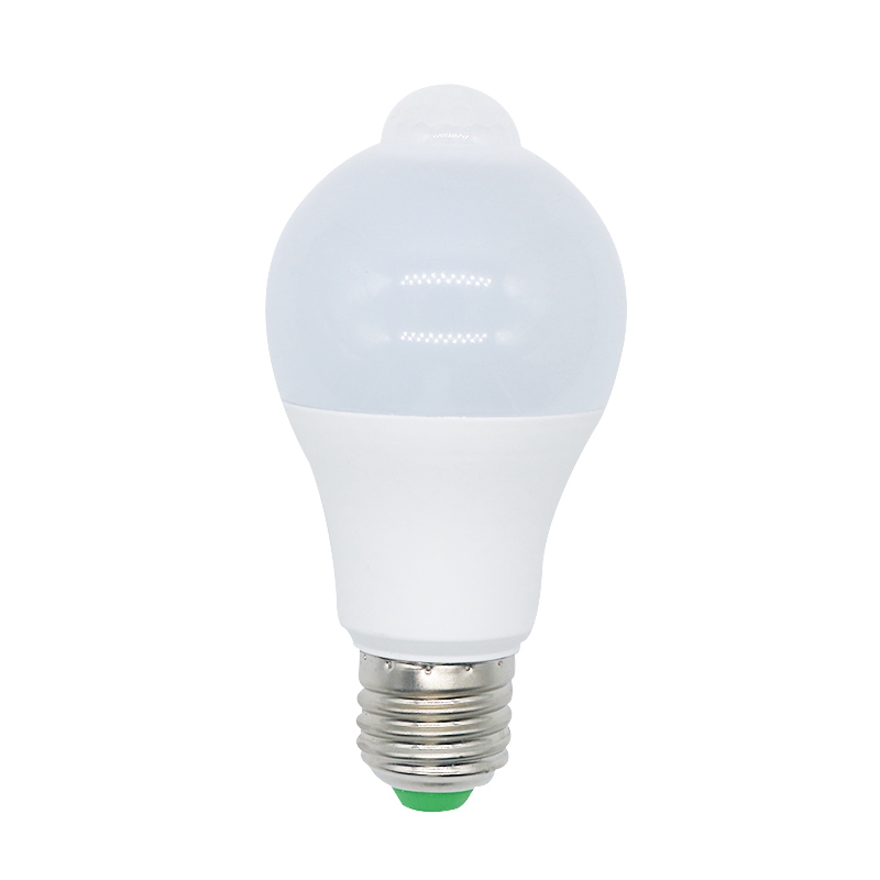 PIR датчик движения светодиодные лампочки 10 W B22/E27 220 V индукционные лампы Лестницы прихожей свет ночь