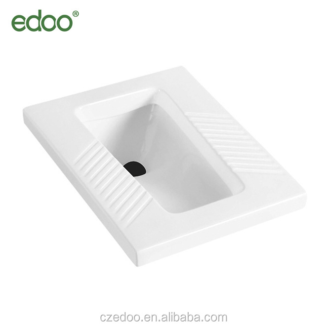 Лучшие продажи edoo гладкой керамической galze белый корточки Пан
