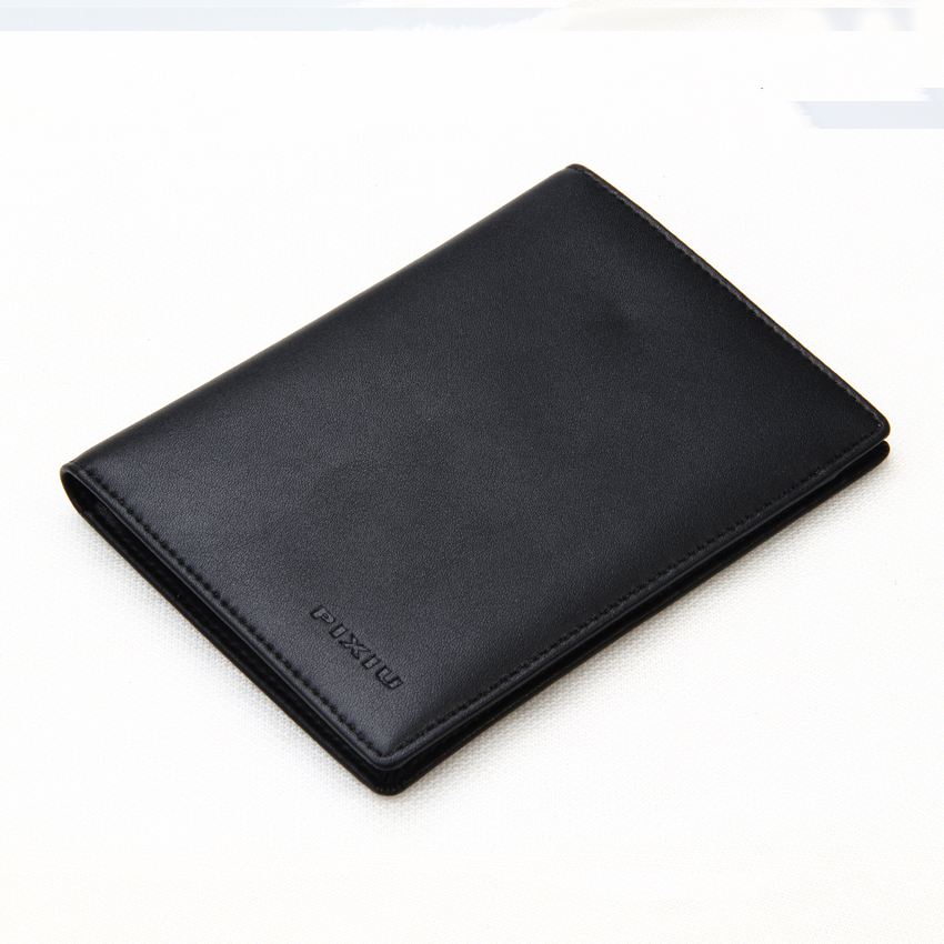 Чехол для паспорта из натуральной кожи с микрофиброй и RFID-защитой