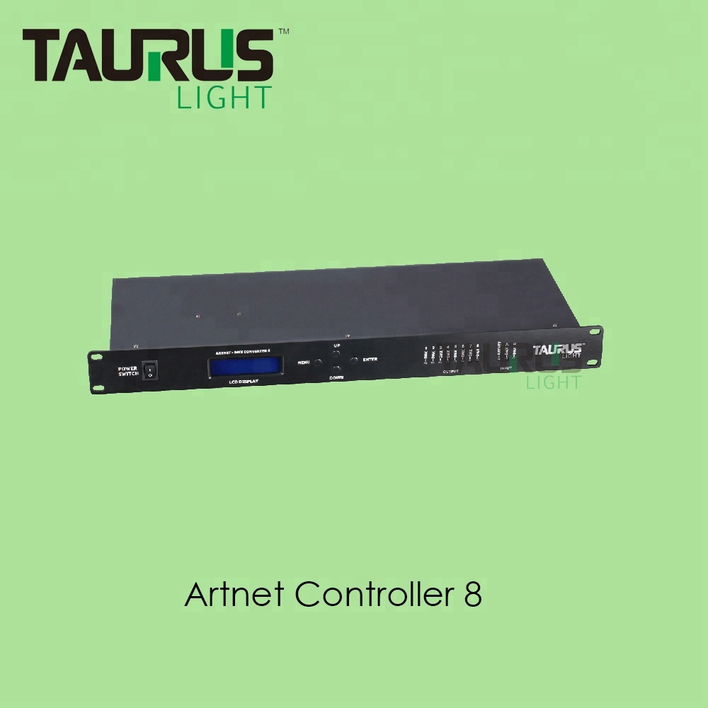 Новое поступление, светодиодный пиксельный контроллер artnet Ethernet dmx 8 Universe Dmx