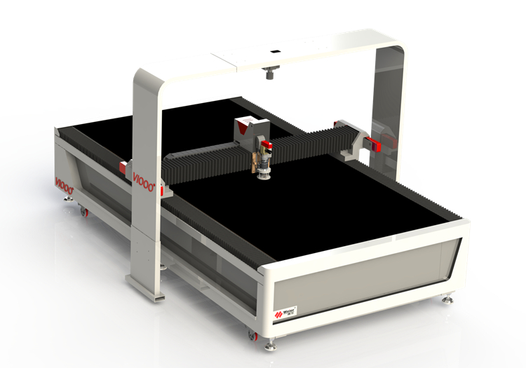 Weier Factory Supply 1860 Automatic Jeans Fabric Roll Cutting Machine  with Double Head