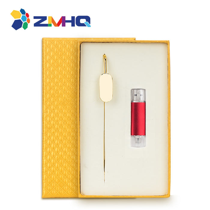 Партия подарками прекрасный закладки и два порта USB disk
