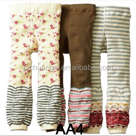 2018 AnAnBaby оптом Колготки хлопковые модные детские леггинсы