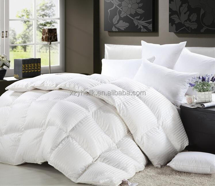 Hotel Or Home White Warm Bamboo Fiber Quilt And Soft Bed Duvet Comforter Bedspread