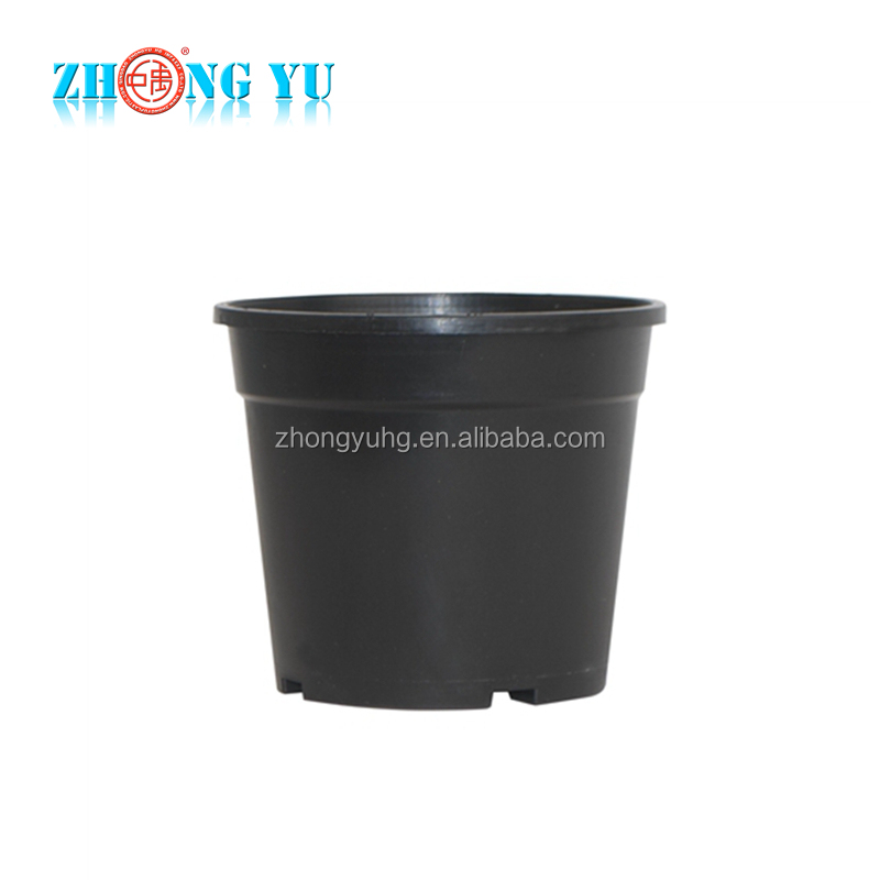 high quality wholesale used plastic nursery pot with side holes