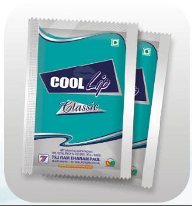 Nonwoven material for cool lip filter tabbaq and chewing tobacco