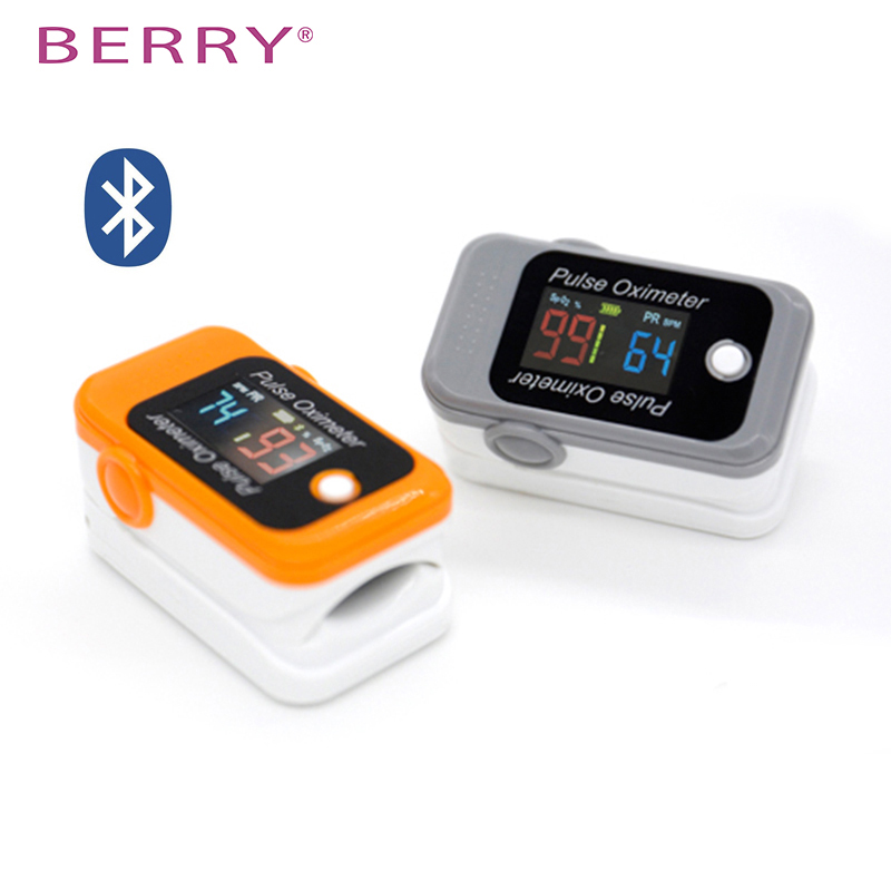 Berry Bluetooth Spo2 Пульсоксиметр на кончик пальца с беспроводным Bluetooth