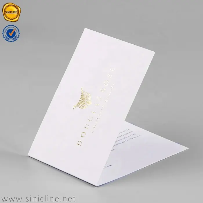 Sinicline простые элегантные персонализированные карточки на заказ для визиток спасибо двор