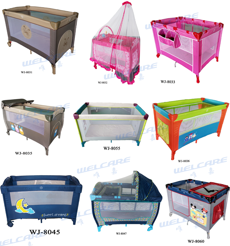 New product melange playpen bed kids' crib cots