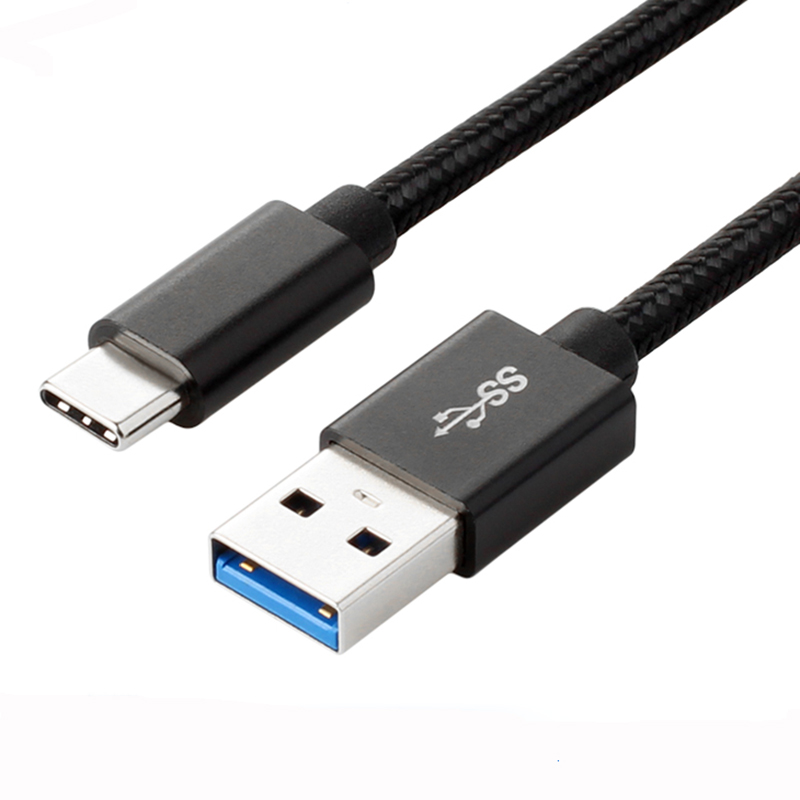 Лидер продаж на Amazon, Плетеный USB-кабель ult-unite типа C-USB 3,0