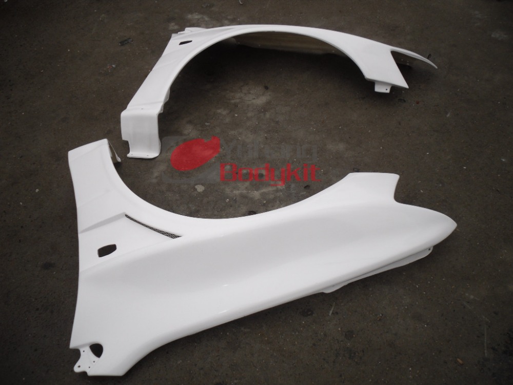 Автомобильные аксессуары, комплект из стекловолокна FRP для 2001-2007 Lancer Evolution EVO 7 8 9 Z Speed Style, крыло переднего крыла + 10 мм