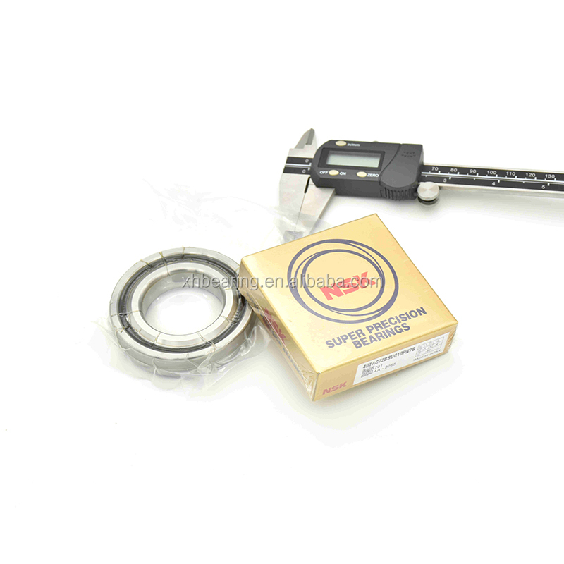 Подшипник NSK 35TAC72BSUC10PN7B, высокоточный шариковый винтовой подшипник 35TAC72BSUC10PN7B NSK, размер подшипника: 35x72x15 мм