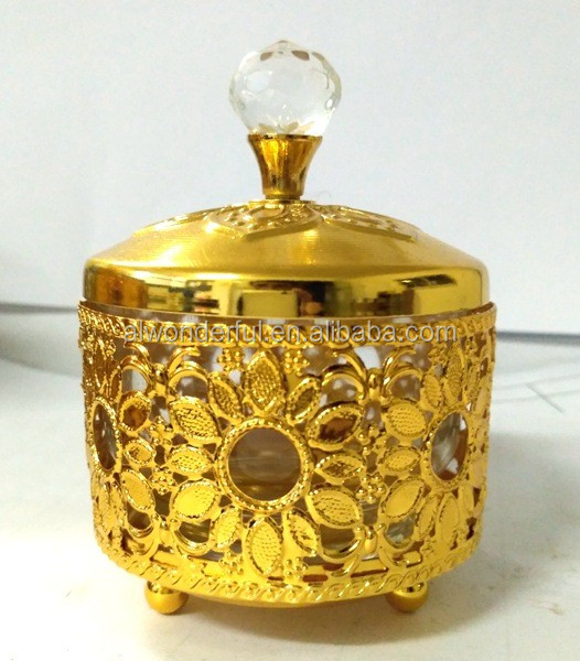 2016 hot sale metal sugar bowl with glass jar