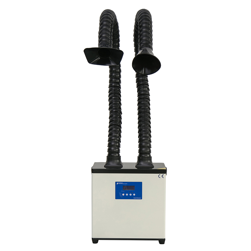 PA-300TD-IQ пылесборник для ногтей с двумя рукоятками