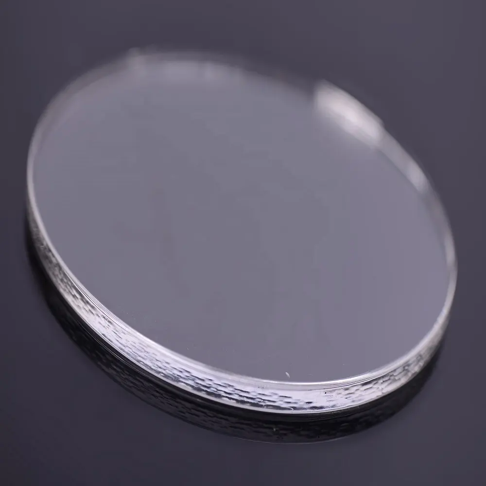 Optical Round 300mm Quartz Glass Window Silicon Wafer Disc