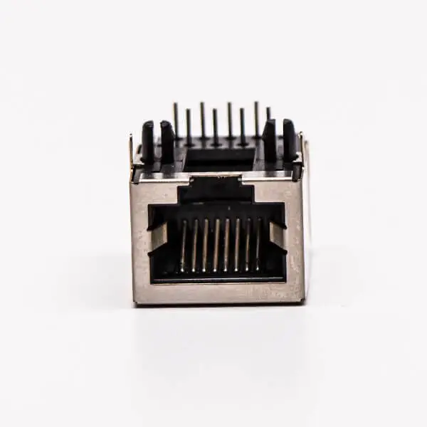8 pin rj45 connector modular PCB Jack 8P8C rj45 female connector with 90 degree RJ45 connector