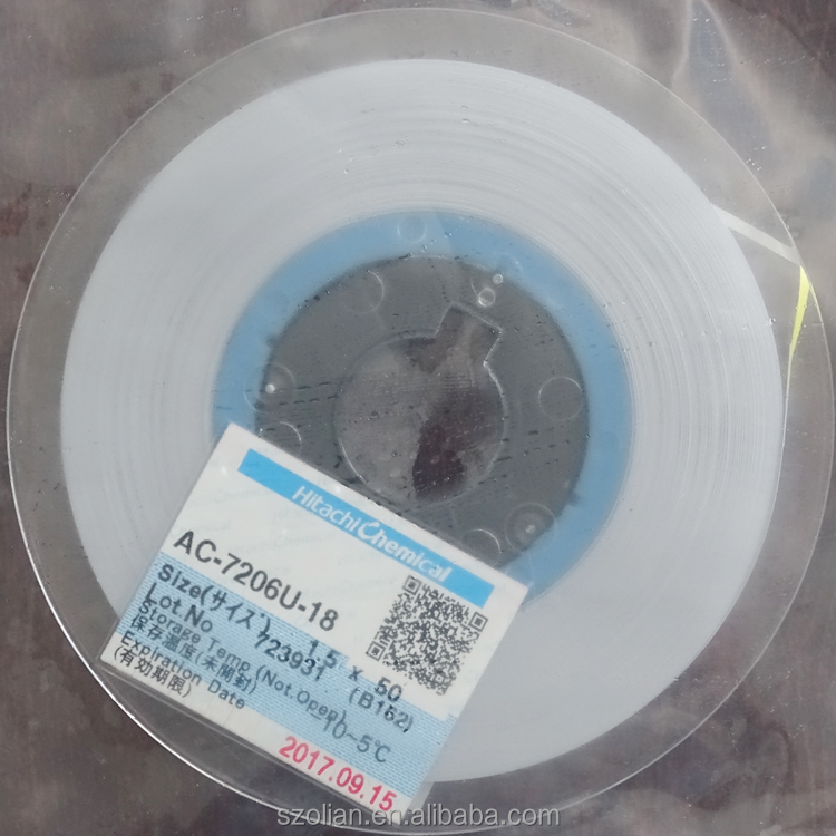 50 м, лента ACF, Hitachi AC7206-U AC2506-R ACF, Анизотропная проводящая пленка