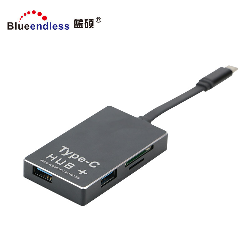 Мини 6 в 1 Тип c кабель USB FT SD порты и разъёмы с HDM I концентратор адаптер Fot Mac book