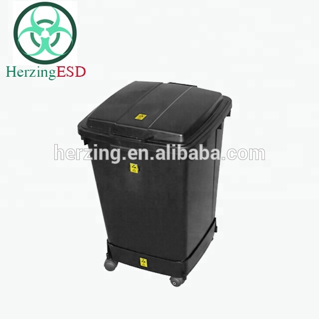 60L Пластиковые ОУР мусорное ведро для использования в EPA сборка площадь