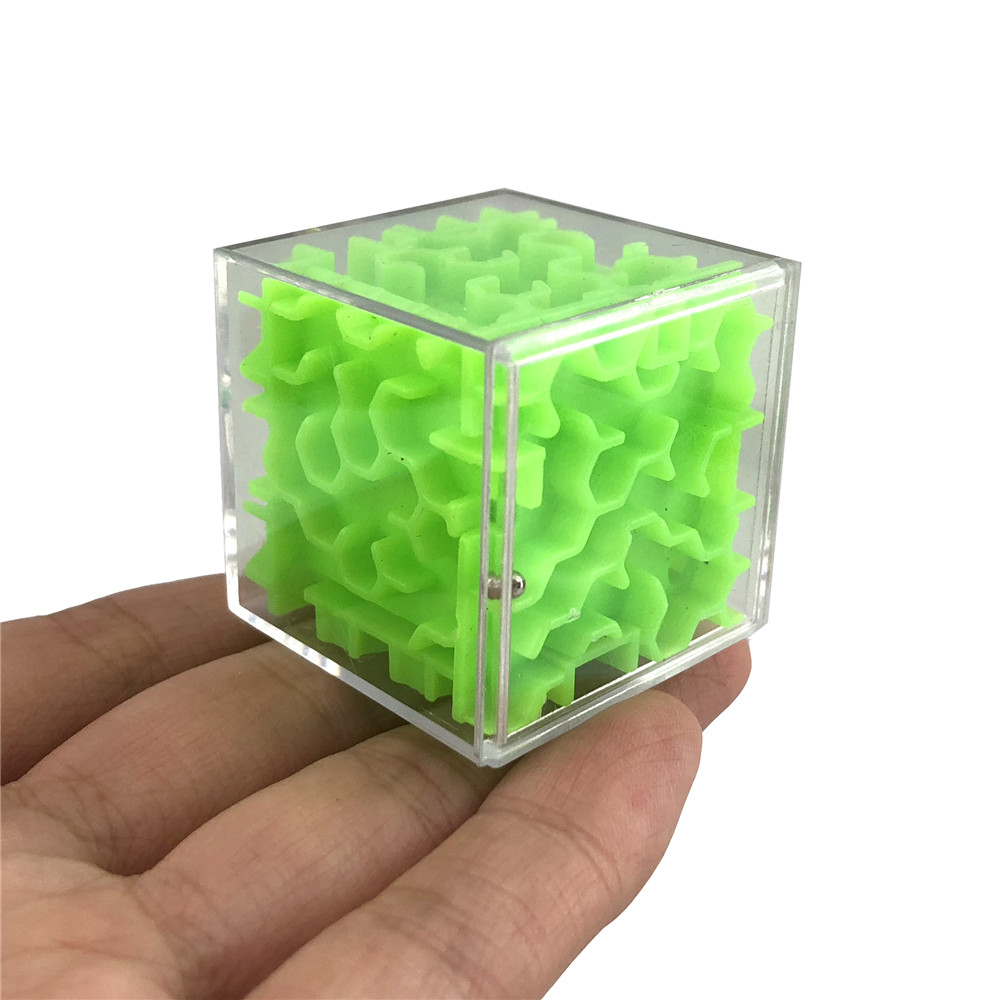 3D кубик, мини пластиковая игрушка, образовательная детская игра, лабиринт, Подарочная игрушка, лабиринт