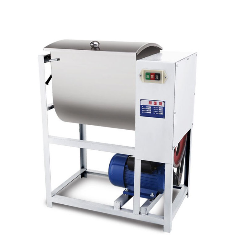 Commercial large capacity Stainless Steel Horizontal Dough Mixer for sale