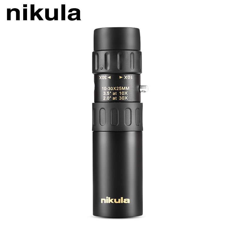 Высококачественный Монокуляр Nikula 10-30x25, портативный мини-монокуляр, охотничий телескоп, Монокуляр для продажи
