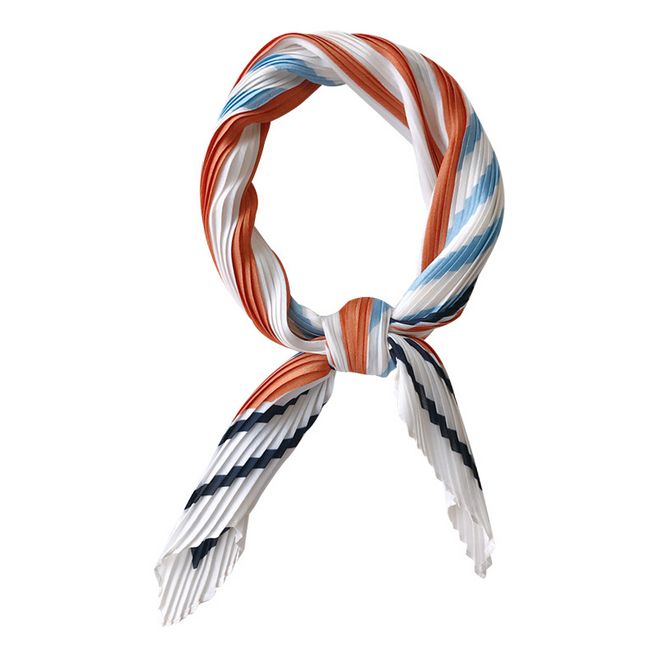 SC630 2020, новый стиль, оптовая продажа crinkle шарф квадратной формы, маленький короткий Обычная сатиновая Шелковый шарф