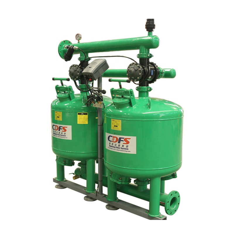 24 inch irrigation per hour 30m3 flow rate sand filter