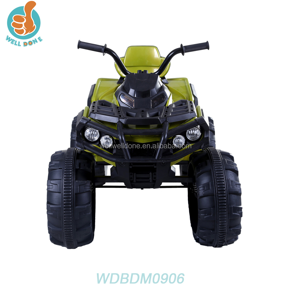 WDBDM0906 новейший 12v ездить на детском автомобиле, квадроцикл, модный подарок для детей, с двумя скоростями и дистанционным управлением