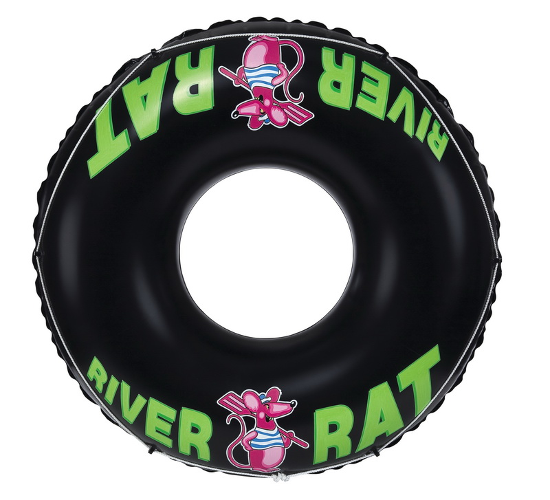 Intex 68209 plastic children swimming tubes river rat with stripes for fun