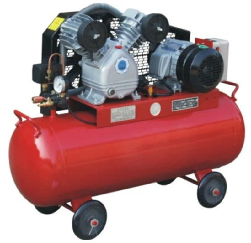 3HP 2.2kw 80L горизонтальный воздушный компрессор