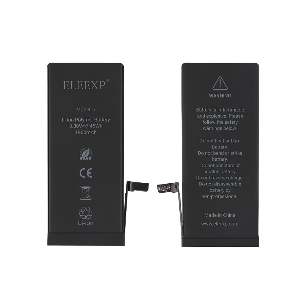 Hot sale mobile 3.8V 1960mah cell phone battery compatible for iPhone 7