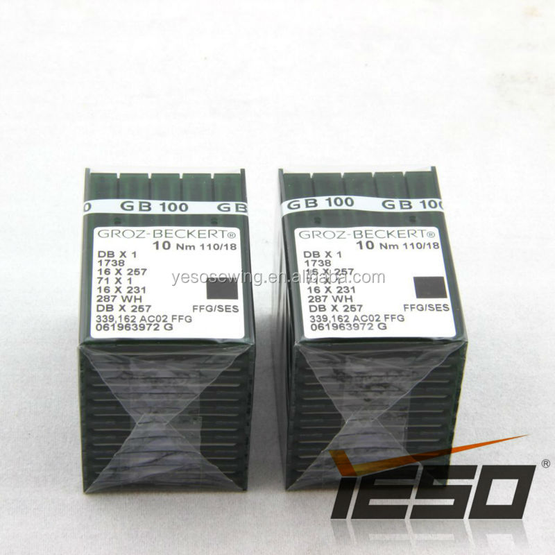 Игла DBX1 1738 16x231 Нм 110/18 Groz-Beckert, сделано в германии