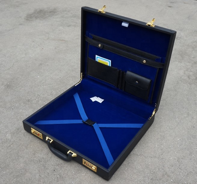 Качественный брендовый Новый Классический чехол Masonic Provincial Regalia (искусственная кожа), кожаный чехол с фартуком, кожаный портфель