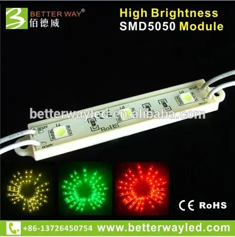 3 светодиодный модуль smd5050 питание 0.72w с се и удобные rishang rightleds, пять лет мануфактура.