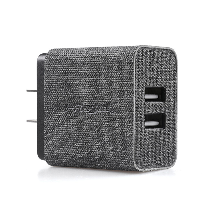 Популярное в США быстрое зарядное устройство для телефона 2,4 а двойное Usb Сетевое зарядное устройство