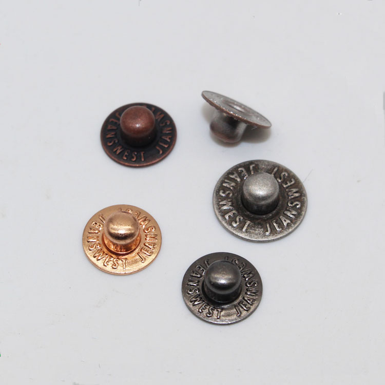 Oeko-tex 100 6 мм, 7 мм, 8 мм, 9 мм, 10 мм, 11 мм 12 мм металлическая джнисовая заклепки