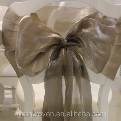 fancy chair sash for wedding satin chair bow