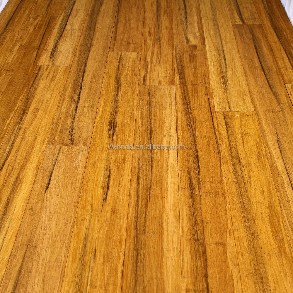 Французский обрез HDF бамбуковый паркет-carbonized