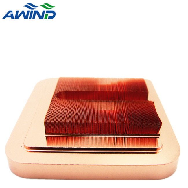 High quality copper heat sink with passivation finish for LED lamp