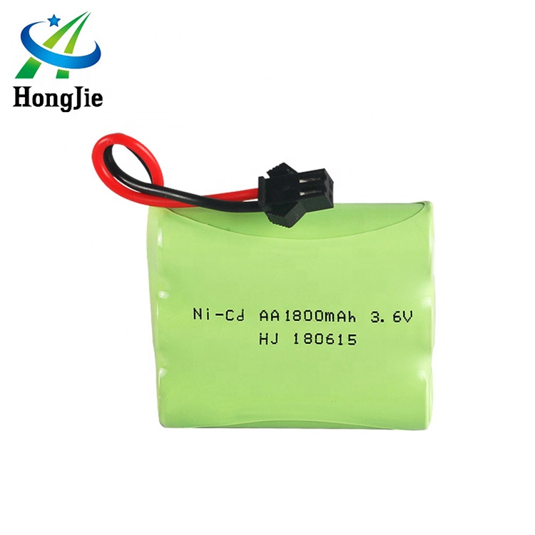 HJ никель Cadimum-гидридных и никель-кадмиевых типов аккумуляторов AA 3,6 V 1800mAh Ni-cd акумулярорных батарей пакет 3,6 V
