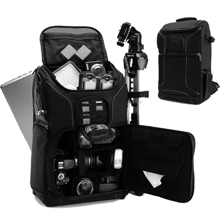 amazon hotsale waterproof multifunction digital dslr video camera backpack