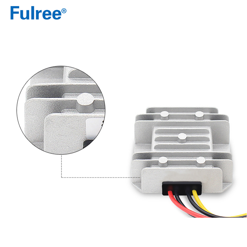 Fulree 5A DC-DC 12V to 5V понижающий преобразователь 24V to 5V DC понижающий преобразователь питания для автомобиля