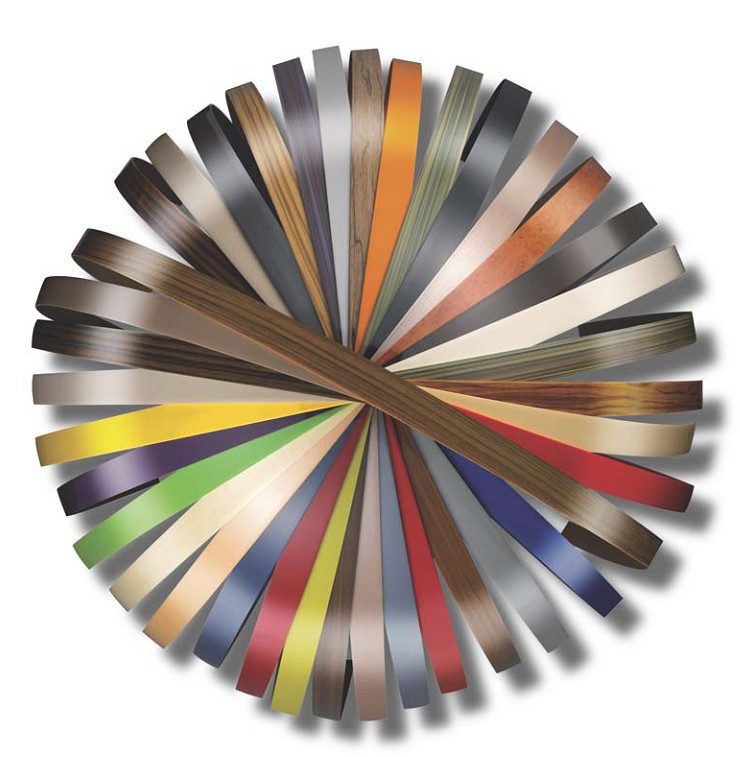 Factory Glossy Furniture Cover 85% PVC Edge Banding Tape for PVC Plastic Edge Band