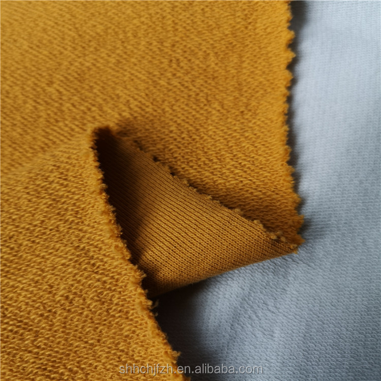 Heavy 100% Cotton French Terry Sweatshirt Fabric