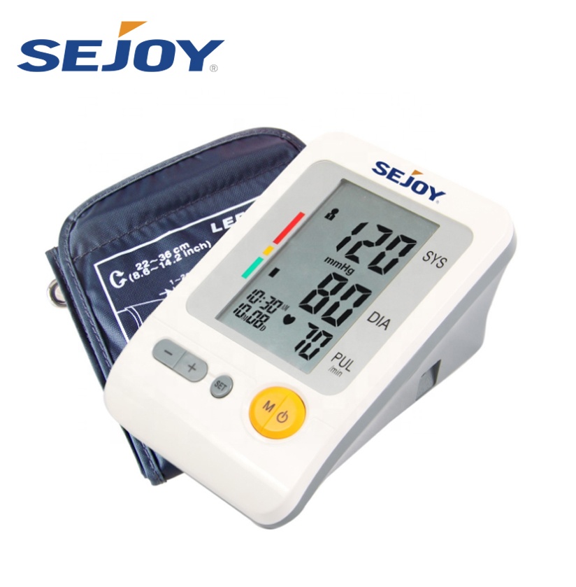 Large Display CE ISO Upper Arm Digital Blood Pressure Monitor Automatic Tensiometer