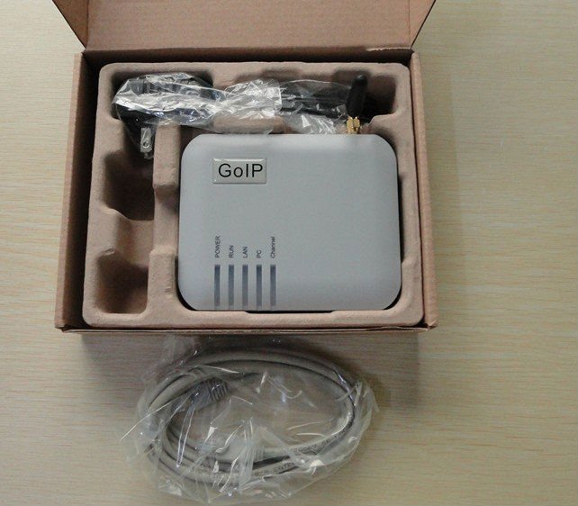 Оптовая продажа 1 порт GSM VOIP / Goip шлюз для прерывания вызова